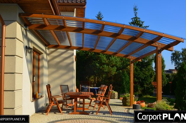 Terrassen-Überdachung Carport p2 Standard